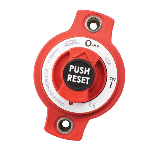 Egis 40A Panel Mount Mini Circuit Breaker [4701-40] - Image 1
