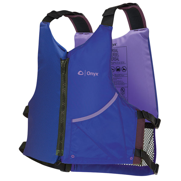 Onyx Universal Paddle PFD Life Jacket - Adult - Blue/Purple [121900-600-004-24] - Image 1