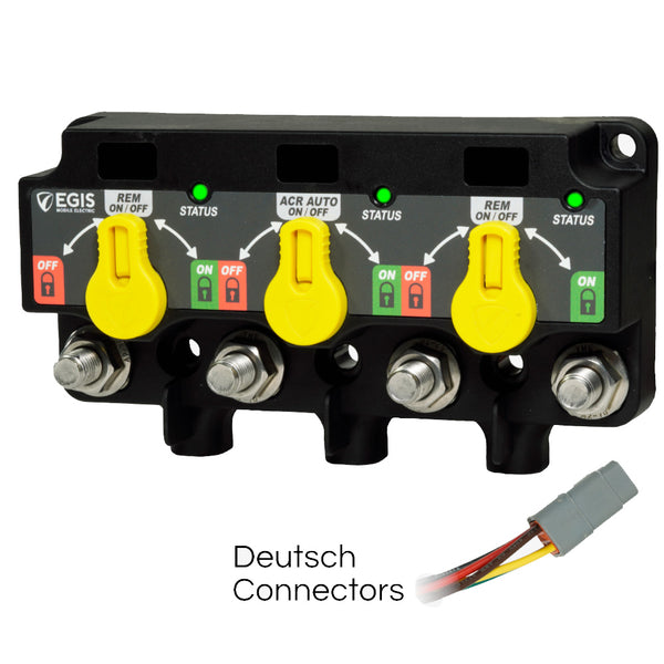 Egis XD Series Triple Flex 2 Relay-ACR-Relay w/Knobs  3X DTM Connector [8830-1535] - Image 1
