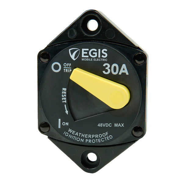 Egis 30A Panel Mount 87 Series Circuit Breaker [4707-030] - Image 1
