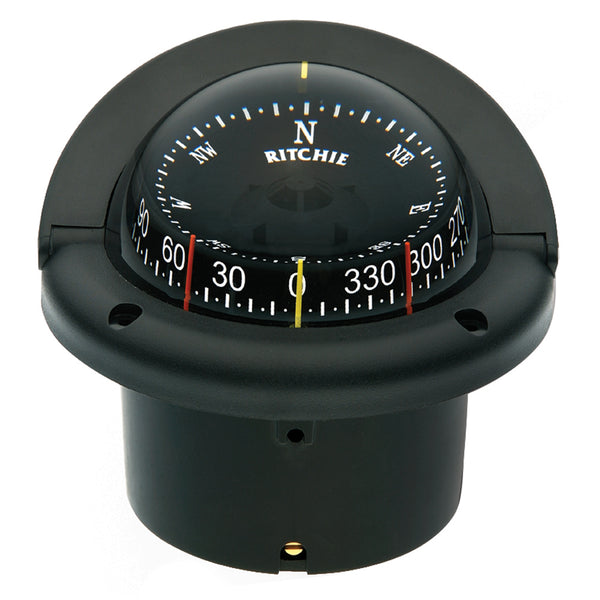 Ritchie HF-743 Helmsman Combidial Compass - Flush Mount - Black [HF-743] - Image 1