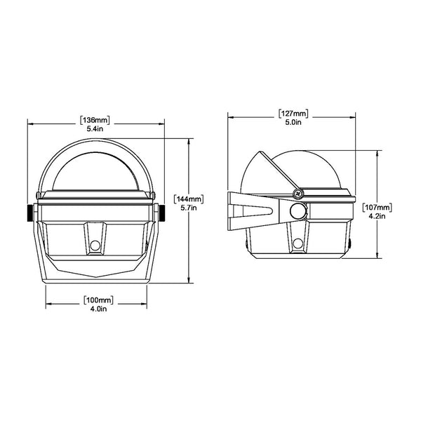 Ritchie B-80 Voyager Compass - Bracket Mount - Black [B-80] - Image 2