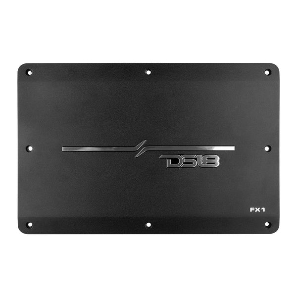 DS18 Flush/Surface Mount 1-Channel Monoblock Class D Amplifier w/Acrylic Cover - 1x900W RMS @ 1 Ohm [FX1] - Image 4