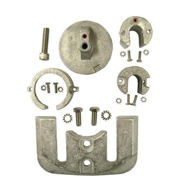 Performance Metals Mercruiser Bravo 1 Complete Anode Kit  Aluminum 10060A