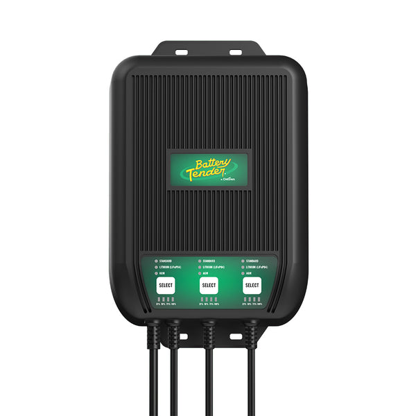 Battery Tender WaveCharge Pro 3Bank 12V 30A Battery Charger 0221008DLWH