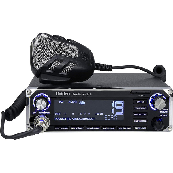 Uniden BearTracker 885 Hybrid CB Radio [BEARTRACKER 885] - Image 2