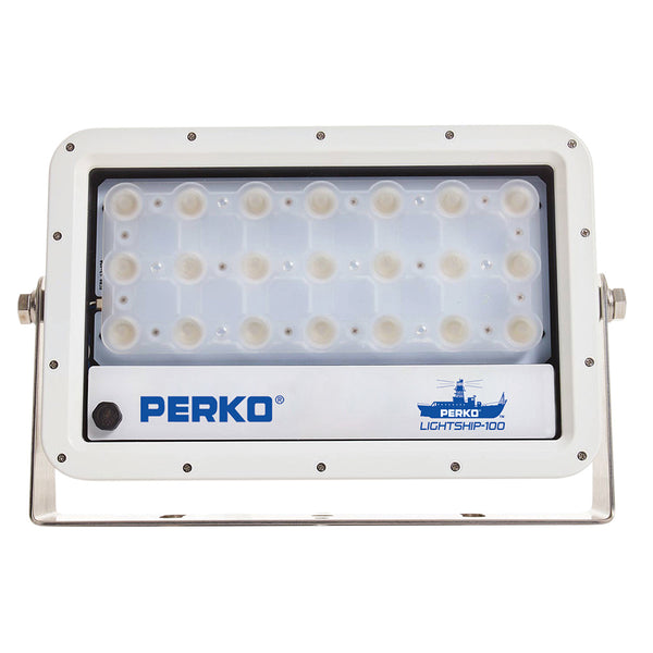 Perko Lightship 100 LED High Performance Floodlight - 12/24V - White [1643100F0W] - Image 1