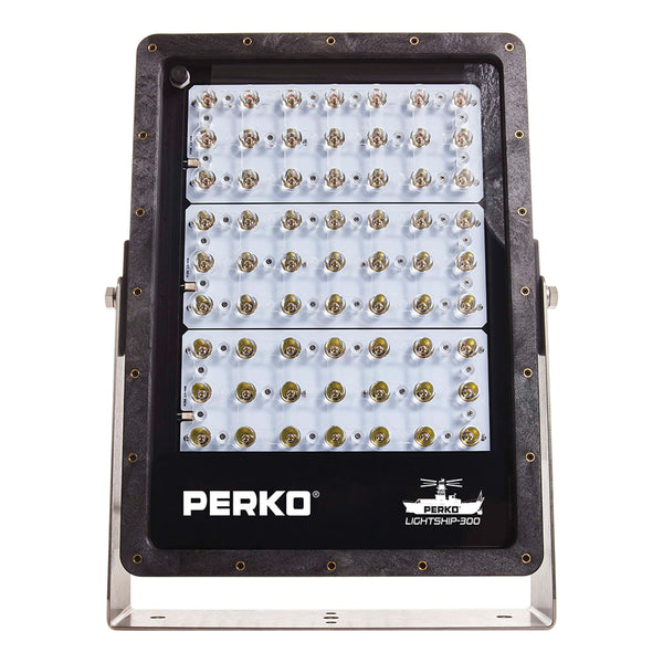 Perko Lightship 300 LED High Performance Floodlight - 12/24V - Black [1643300F0B] - Image 1