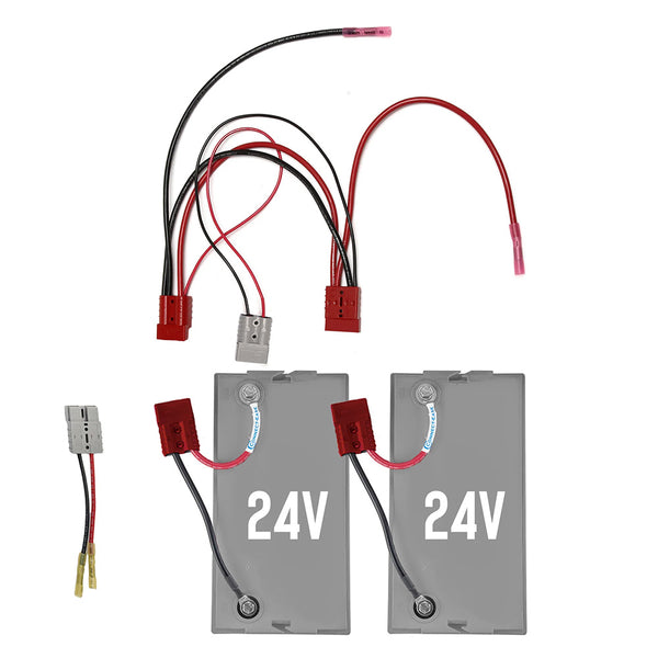 Connect-Ease 24V Parallel Kit f/2 24V Batteries to 1 Motor [RCE224VCHK] - Image 1
