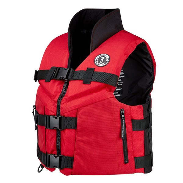 Mustang Accel 100 Foam Fishing Vest - Small - Red-Black [MV462602-123-S-216] - Image 1
