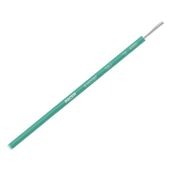 Pacer Green 18 AWG UL Marine Wire - 35' [WUL18GN-35] - Image 1