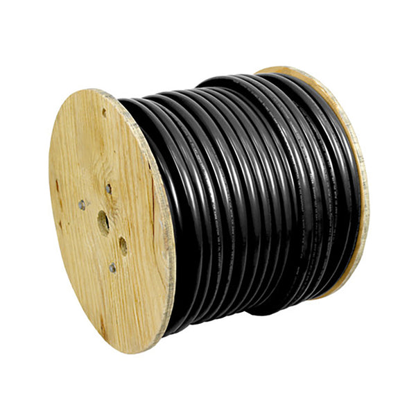 Pacer Black 1/0 AWG Battery Cable - 250' [WUL1/0BK-250] - Image 1