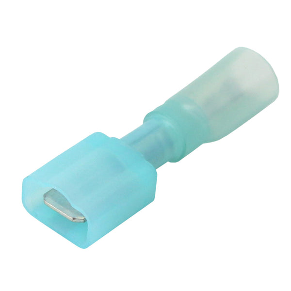 Pacer 16-14 AWG Fully-Insulated Male Disconnect Terminal - Blue - 25 Pack [TDE14-250FIM-25] - Image 1
