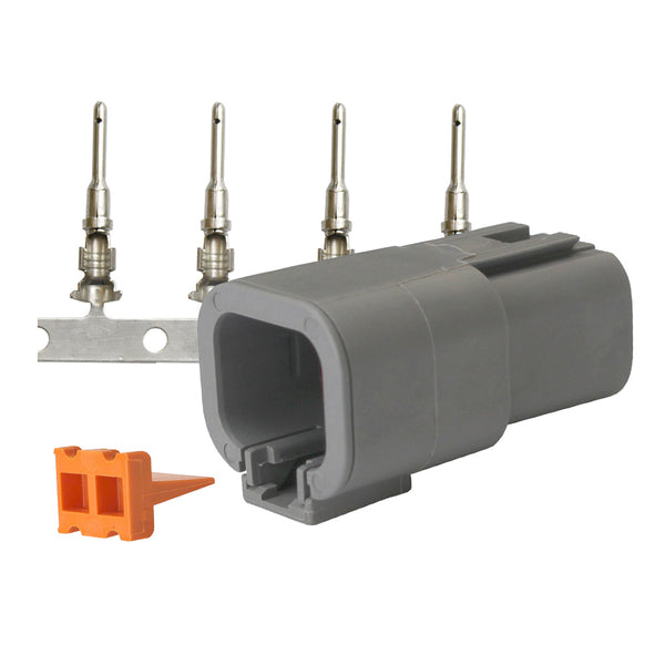 Pacer DTP Deutsch Receptacle Repair Kit - 14-12 AWG (4 Position) [TDTP04F-4RP] - Image 1