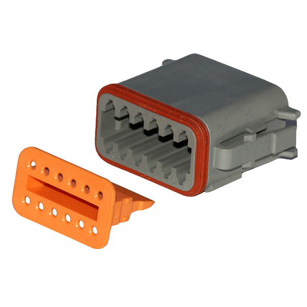 Pacer Deutsch DT Plug  Wedge Lock Kit - 12 Position - 5 Pack [TDT06-12S-5] - Image 1