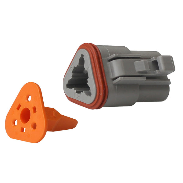 Pacer Deutsch DT Plug  Wedge Lock Kit - 3 Position - 10 Pack [TDT06-3S-10] - Image 1