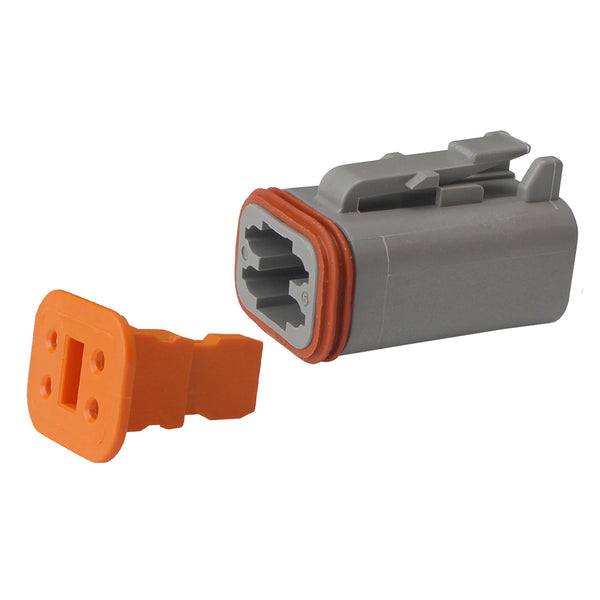 Pacer Deutsch DT Plug  Wedge Lock Kit - 4 Position - 10 Pack [TDT06-4S-10] - Image 1