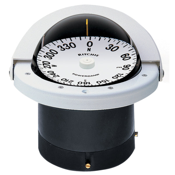 Ritchie FN201W Navigator Compass  Flush Mount  White FNW201