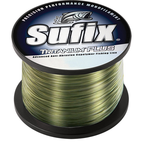 Sufix Tritanum Plus - 12lb - Dark Green - 1200 yds [696-112G] - Image 1