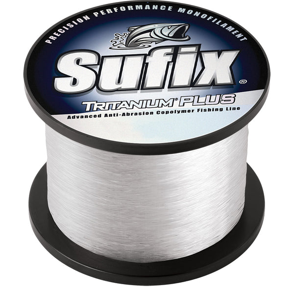 Sufix Tritanum Plus - 80lb - Clear - 3655 yds [696-580] - Image 1