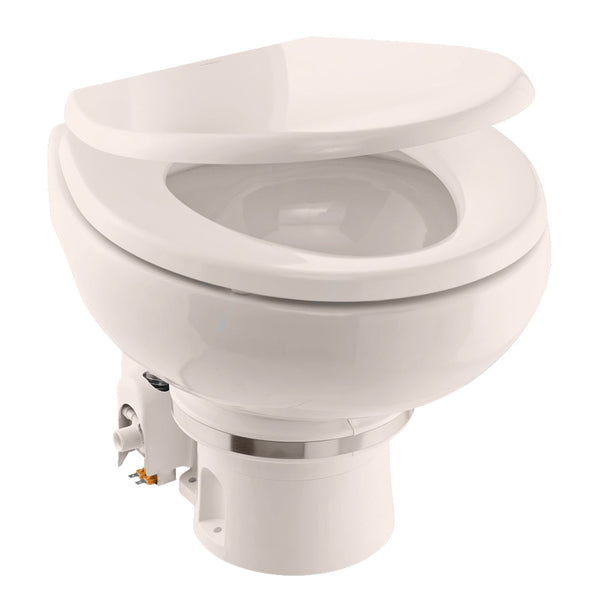 Dometic MasterFlush MF 7120 - Bone - Electric Macerating Toilet w/Orbit Base  Slow Close Seat - Freshwater - 12V [9610007272] - Image 1