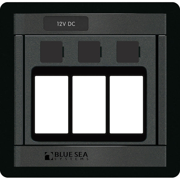 Blue Sea 1520 Remote Control Switch - 360 Panel - 3 Blank [1520] - Image 1
