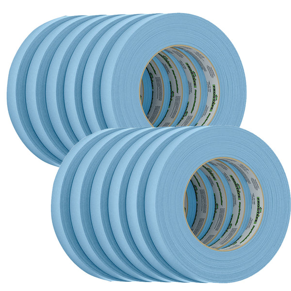 FrogTape CP 250 Medium-High Adhesion Masking Tape - 18MM x 55M x 12-Pack - Light Blue - Rated f/250F [105770] - Image 1