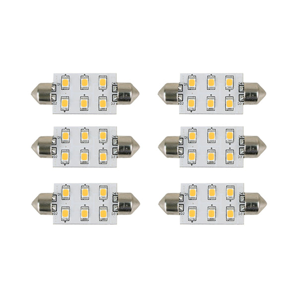 Scandvik 41162 Bulb Warm White 6Pack 41162