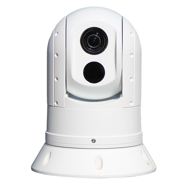 Iris A295 Dual Payload 384x288 Thermal + 1080P (10x Zoom) Visible Spectrum IP PTZ Camera [IRIS-A295] - Image 1