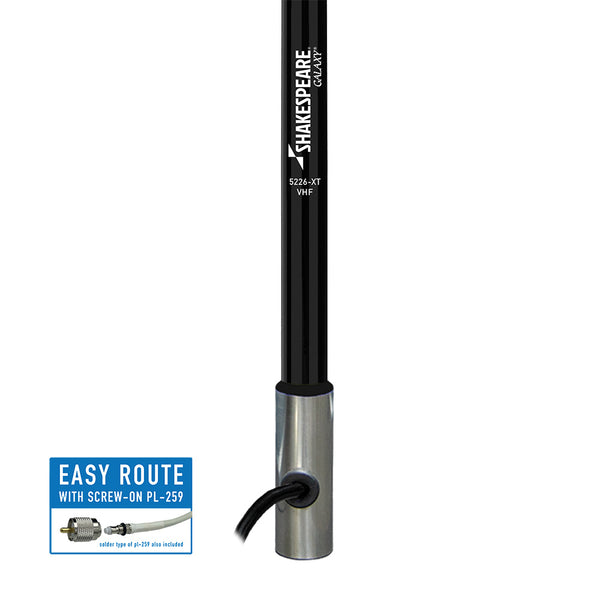 Shakespeare Galaxy 5226-XT 8' Black VHF Antenna - 6dB Gain [5226-XT] - Image 2