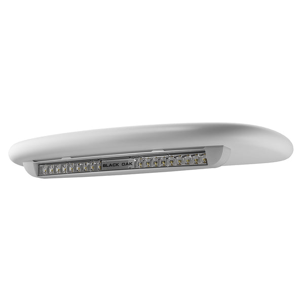 Black Oak Low Profile Marine Bar - Flood - Undermount - White [LP-WXU] - Image 1