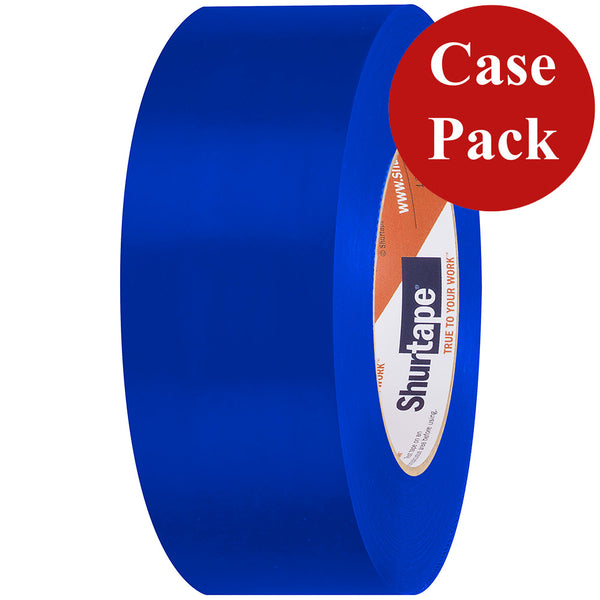 Shurtape UV-Resistant Marine Heat Shrink Tape - 48MM x 55M Roll - Straight Edge Blue *Case of 24 Rolls* [105731C] - Image 1