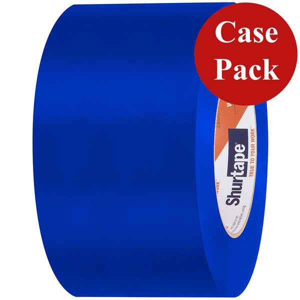 Shurtape UV-Resistant Marine Heat Shrink Tape - 72MM x 55M Roll - Straight Edge Blue *Case of 16 Rolls* [105739C] - Image 1