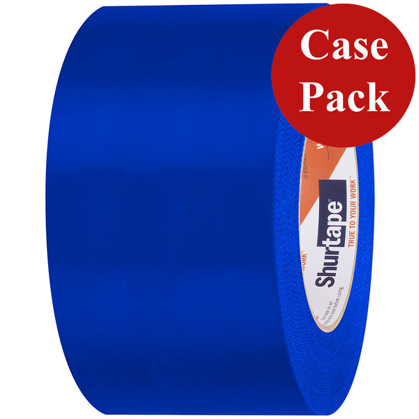 Shurtape UV-Resistant Marine Heat Shrink Tape - 72MM x 55M Roll - Serrated Edge Blue *Case of 16 Rolls* [105742C] - Image 1
