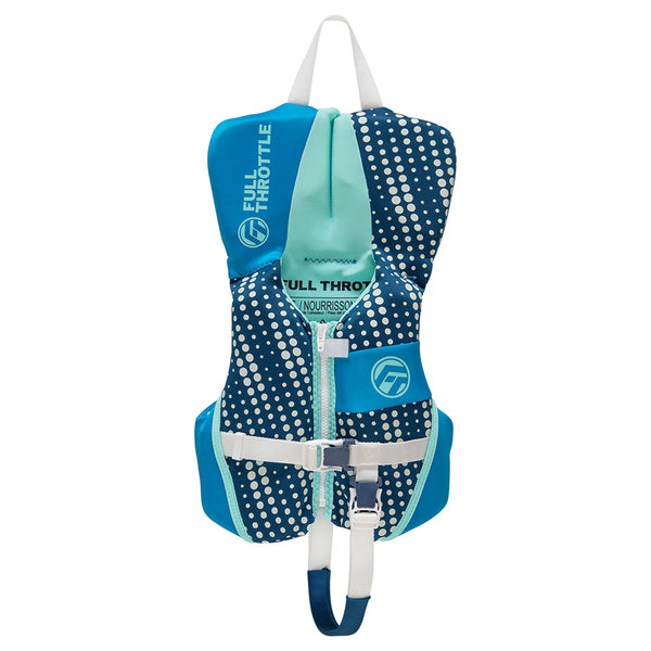 Full Throttle Infant Rapid-Dry Flex-Back Life Jacket - Aqua [142200-505-000-25] - Image 1
