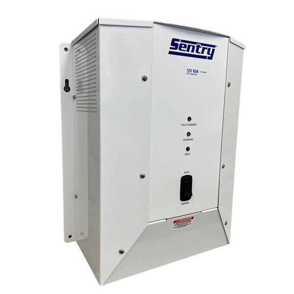 Sentry Marine Battery Charger 115/230V Input 12VDC - 60A - 3-Bank [SFR1260/3X] - Image 1