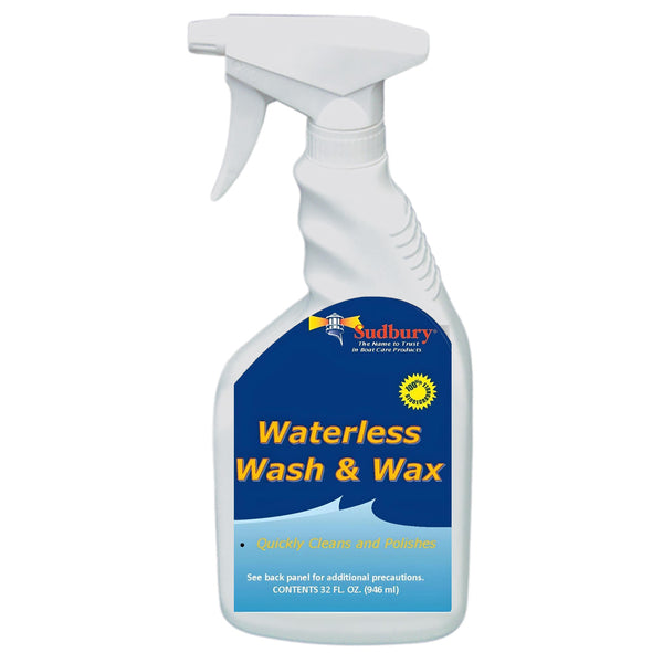 Sudbury Waterless Wash  Wax - 32oz Spray Bottle [150Q] - Image 1