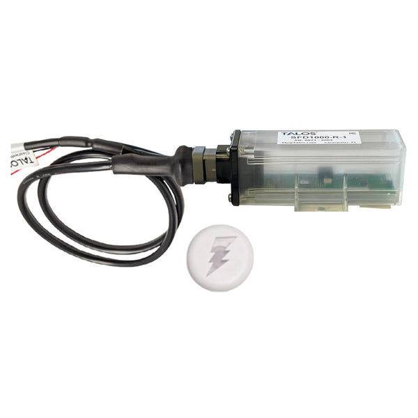 TALOS Remote Housing Lightning Detection System w/10' Cable - White Round Indicator w/Translucent Housing [SFD1000R-T1-WO-WH-10FT] - Image 1