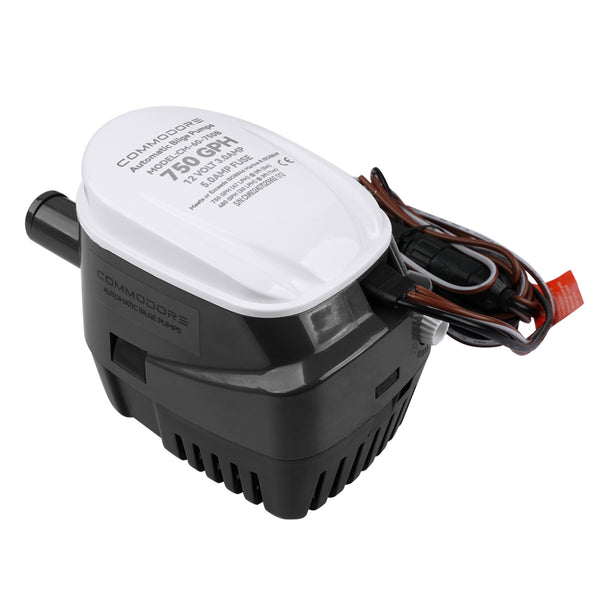 Commodore 750 GPH 60 Series Automatic Bilge Pump - 12V [CM-60-750B] - Image 2