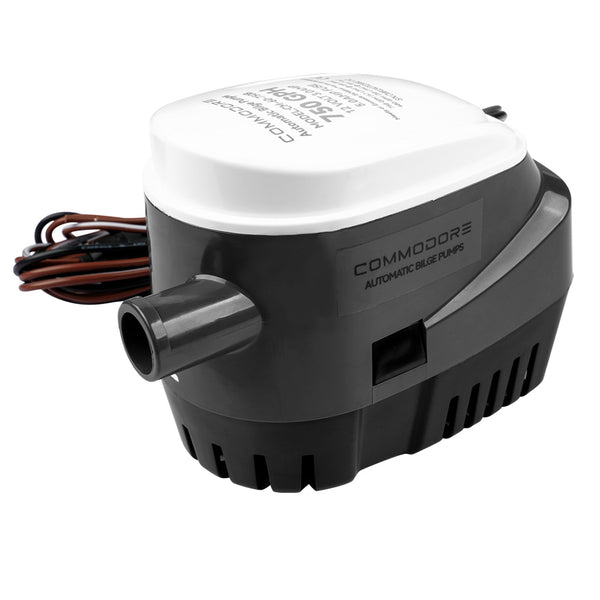 Commodore 750 GPH 60 Series Automatic Bilge Pump - 12V [CM-60-750B] - Image 1