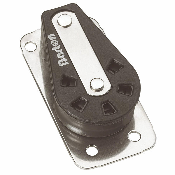 Barton Size 4 58mm Plain Bearing Pulley Cheek Block [N04160] - Image 1