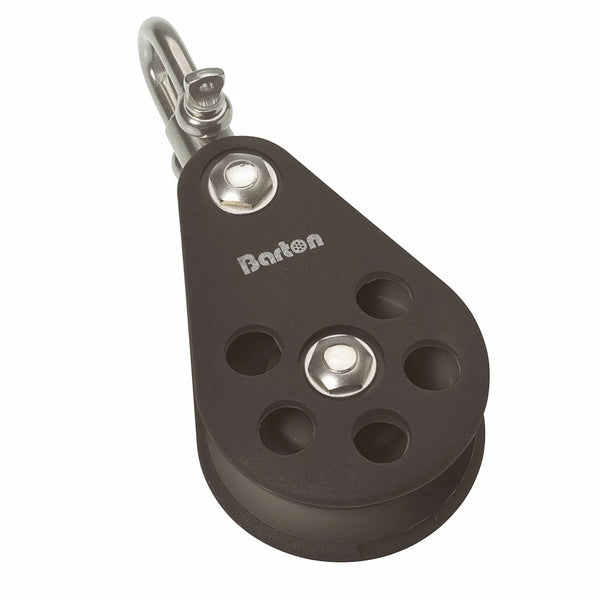 Barton Size 5 54mm Plain Bearing Pulley Block Single Block Swivel [N05130] - Image 1