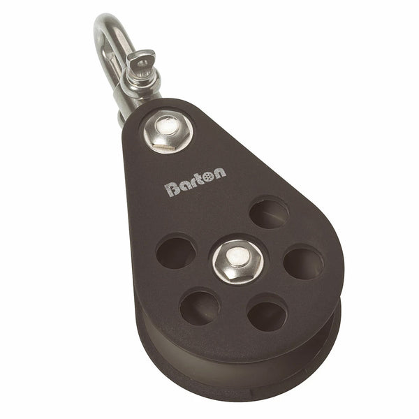 Barton Size 7 70mm Plain Bearing Pulley Block Single Swivel [N07130] - Image 1