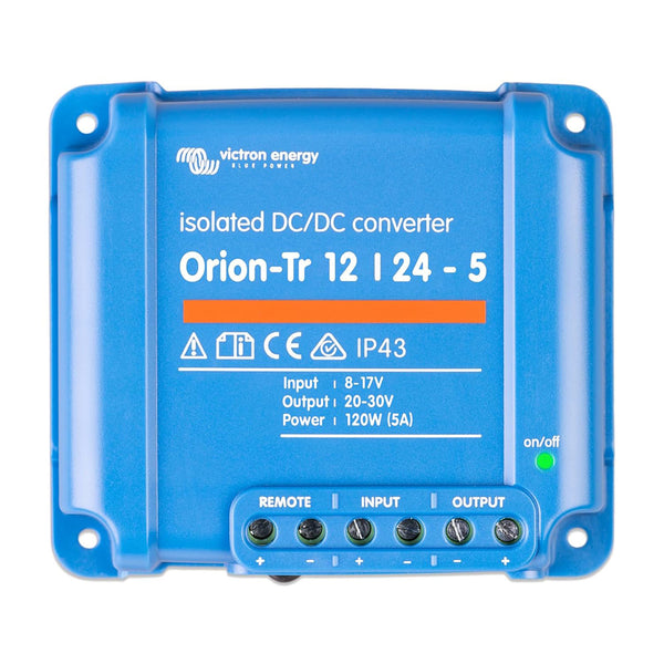Victron Orion-Tr 12/24-5A 120W Isolated DC-DC Converter [ORI122410110] - Image 1