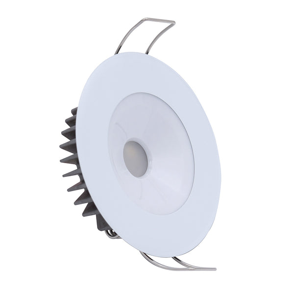 Lumitec Illusion Flush Mount LED Down Light - Warm White - Dimming - White Housing [117129] - Image 1