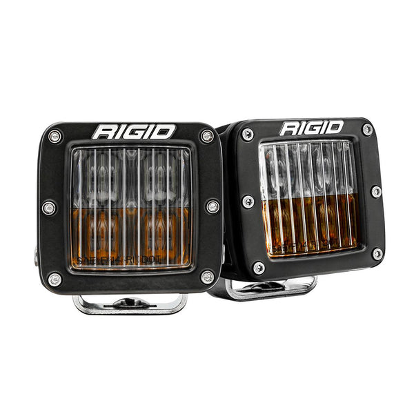 RIGID Industries D-Series LED SAE Fog Beam - Yellow/White - Set of 2 [50482] - Image 1