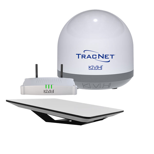 KVH HP Starlink Flat Panel Terminal Kit w/o Router  Ethernet Adapter w/TracNet Coastal Pro 5G/WiFi Compact Terminal [72-1048-OEM/01-0465] - Image 1