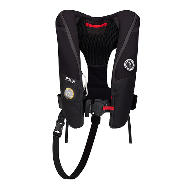 Mustang Atlas 190 DLX Open Ocean Inflatable PFD - Black [MD3195E1-13-0] - Image 2