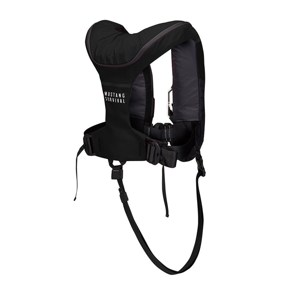 Mustang Atlas 190 DLX Open Ocean Inflatable PFD - Black [MD3195E1-13-0] - Image 3