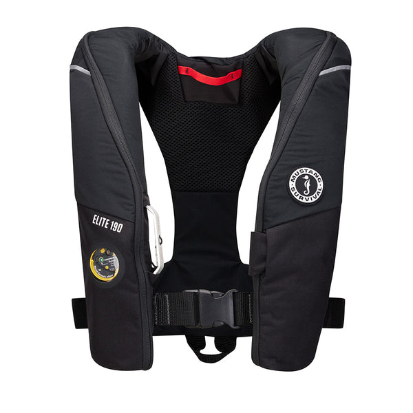 Mustang Elite 190 Offshore Inflatable PFD - Black [MD3170-13-0] - Image 2